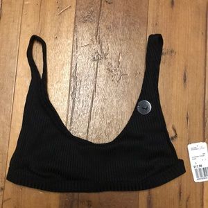 NWT sexy black bikini top